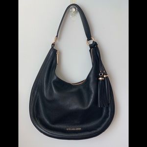 MICHAEL Michael Kors “Lauryn” Shoulder Handbag Blk